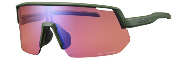 Okulary Shimano Technium L Ridescape OR (ciemnooliwkowy)