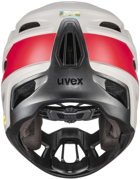 Kask fullface Uvex Revolt MIPS (biało-czarny)