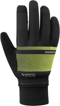 Rękawiczki długie Shimano Infinium Primaloft (jaskrawożółte)