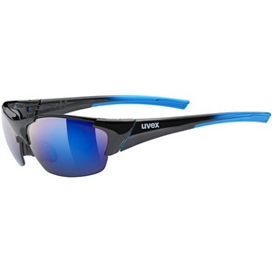 Okulary Uvex Blaze III 2.0 Black Blue (3 wymienne soczewki)