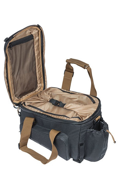 Torba na bagażnik Basil Miles XL Pro (czarno-brązowa 9-36 litrów)