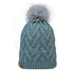 Czapka BUFF KNITTED & FLEECE BAND BEANIE CARYN BLUE GRASS