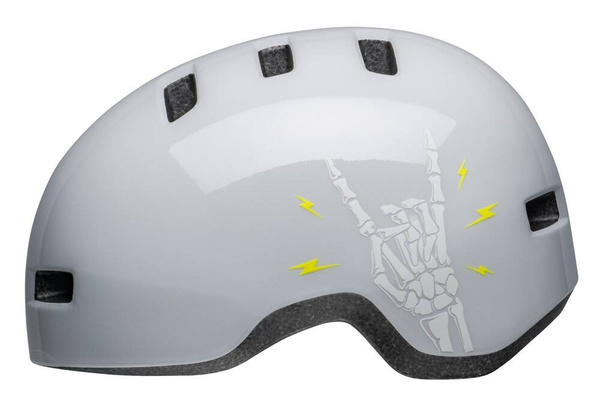 Kask dziecięcy BELL LIL RIPPER (biały połysk)