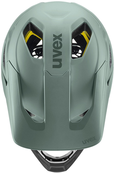Kask fullface Uvex Revolt MIPS (zielono-czarny)