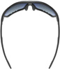 Okulary Uvex Sportstyle 706 (czarne; niebieskie soczewki mirror S3)