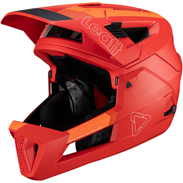 Kask full face Leatt MTB Enduro 4.0 V24 (wypinana szczęka) Red