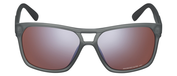Okulary Shimano Square Ridescape HC (przejrzysty ciemnoszary)