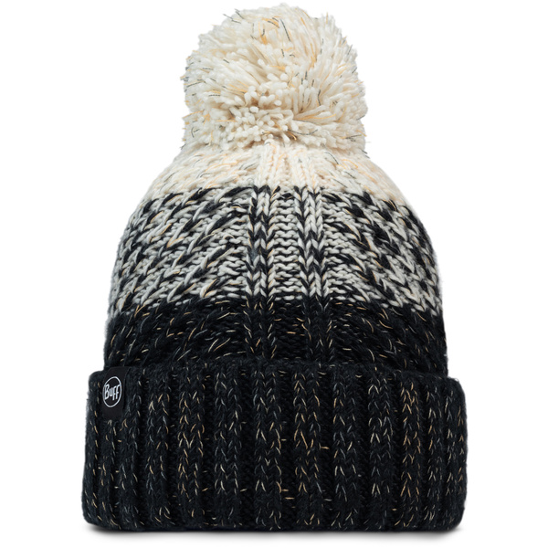 Czapka BUFF KNITTED & FLEECE BAND BEANIE AKNA BLACK
