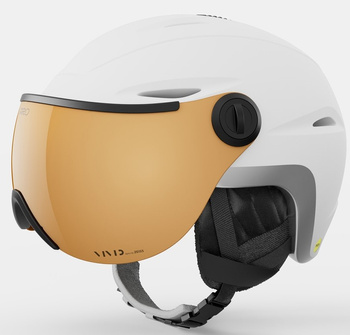 Kask zimowy damski GIRO ESSENCE MIPS (matte white/VIVID copper) (2026)