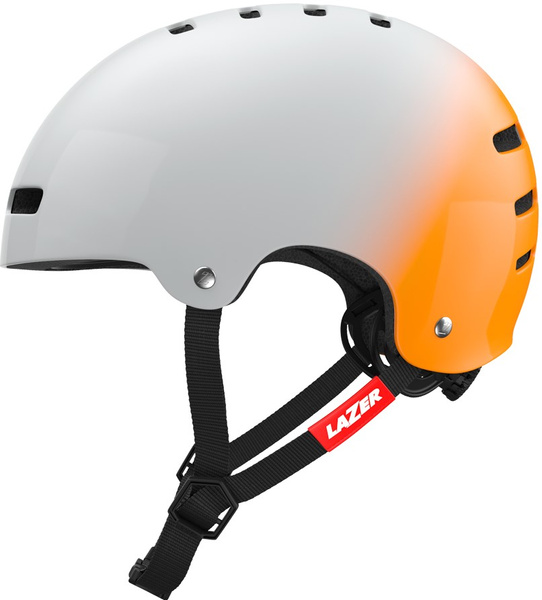 Kask miejski Lazer One+ Silver Orange