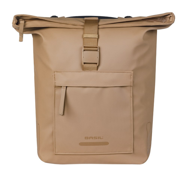 Sakwa na bagażnik podwójna Basil Brooklyn MIK (piaskowa 41 litrów)