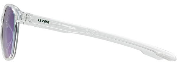 Okulary Uvex LGL 54 (przezroczyste | zielone soczewki mirror kat. 3)