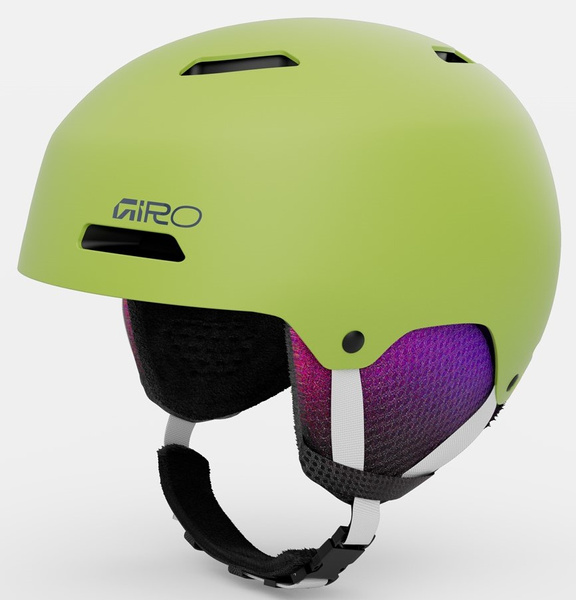Kask zimowy GIRO CRUE (matte fluorescent green) (2026)