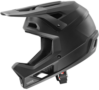 Kask fullface Uvex Ravage (czarny)
