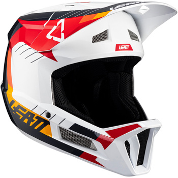 Kask full face Leatt MTB Gravity 2.0 V24 White Red