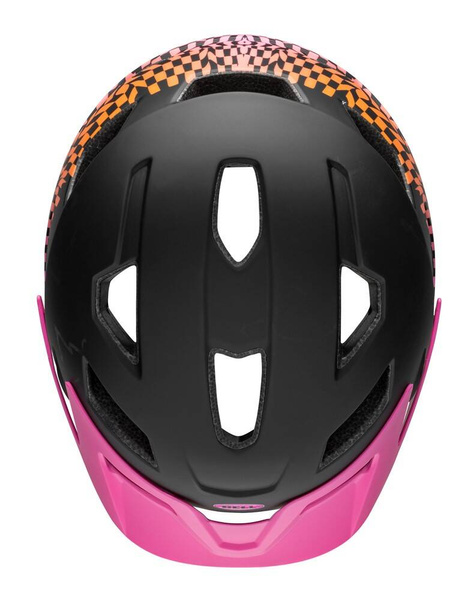 Kask dziecięcy BELL SIDETRACK (czarno-różowy)