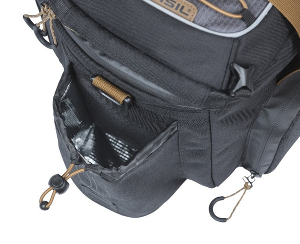 Torba na bagażnik Basil Miles XL Pro + adapter MIK (9-36 litrów)