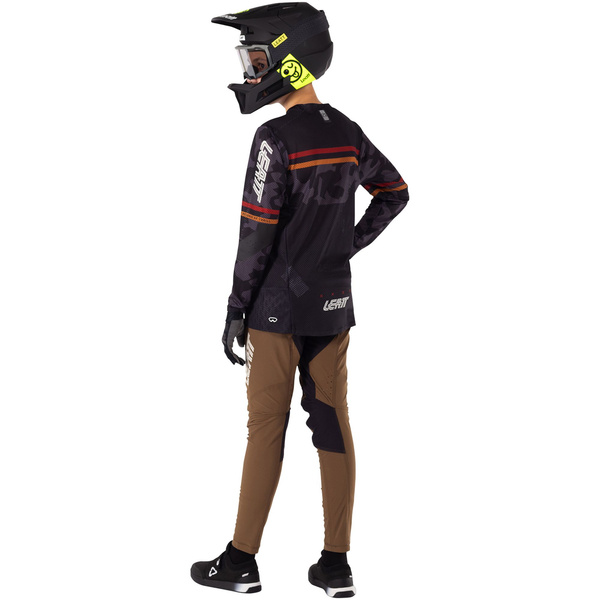 Koszulka dziecięca z długim rękawem Leatt MTB Gravity 4.0 Junior (czarna)