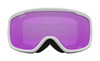 Gogle damskie zimowe GIRO MOXIE WHITE CORE LIGHT (soczewka AMBER PINK i soczewka YELLOW)