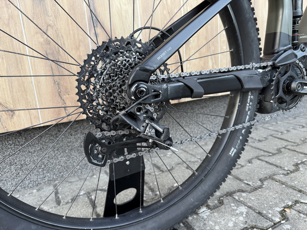 Używany rower elektryczny MTB Trek Rail 9 (2021) zielony