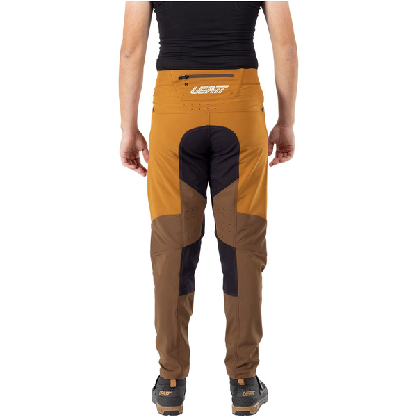 Spodnie Leatt MTB Gravity 4.0 (pomarańczowo-brązowe)