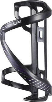 Koszyk bidonu lewy Giant Liv Airway Comp Sidepull (czarno-fioletowy)