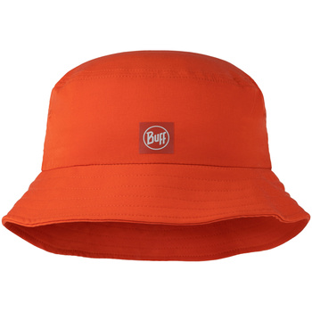 Czapka z daszkiem BUFF ADVENTURE BUCKET HAT SOLID POPPY S/M