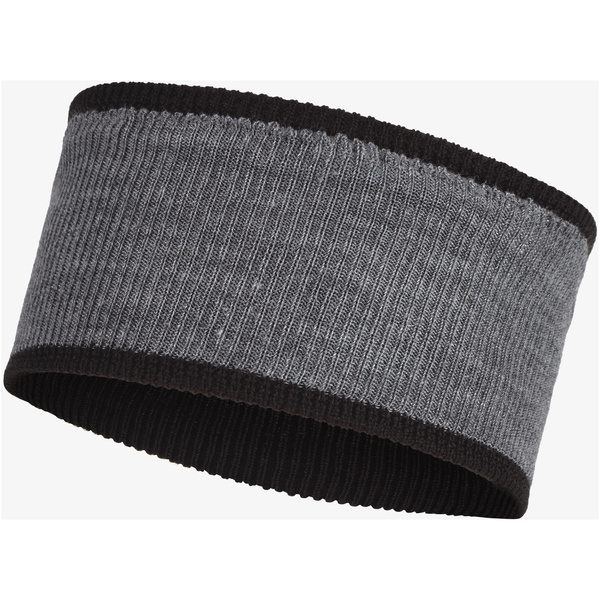 Opaska BUFF CROSSKNIT HEADBAND SOLID BLACK
