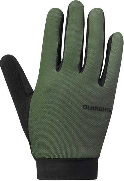 Rękawiczki długie Shimano Explorer FF (zielone)