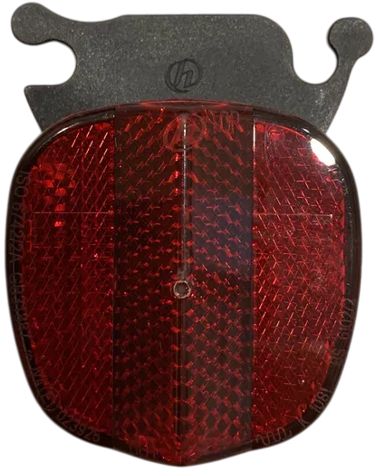 Odblask tylny na szyny siodełka