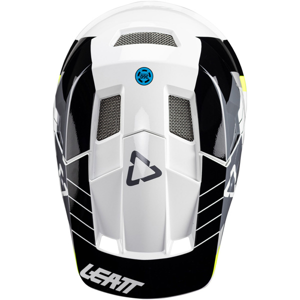 Kask full face Leatt MTB Gravity 2.0 V24 White Black