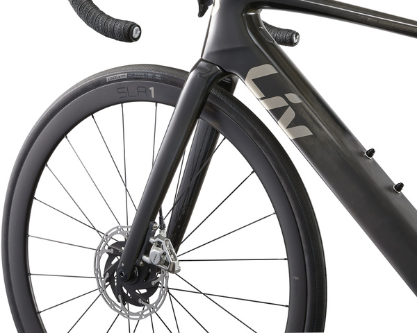 Rower szosowy elektryczny damski Giant Liv Avail Advanced E+ Elite 0 (2025) | karbonowy | Raw Carbon
