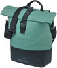 Sakwa na bagażnik pojedyncza Basil Cove Shopper + MIK Hooks (srebrnozielono-czarna 14-16 litrów)