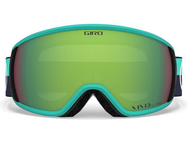 Gogle damskie zimowe GIRO FACET GLACIER THROWBACK (soczewki VIVID EMERALD)