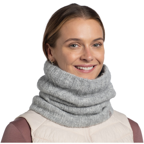 Bandana BUFF KNITTED NECKWARMER NERLA GREY