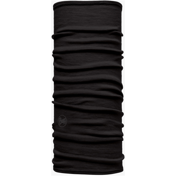 Bandana dziecięca BUFF MERINO LIGHTWEIGHT SOLID BLACK