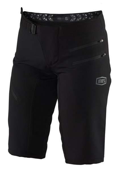 Spodenki damskie 100% AIRMATIC Black