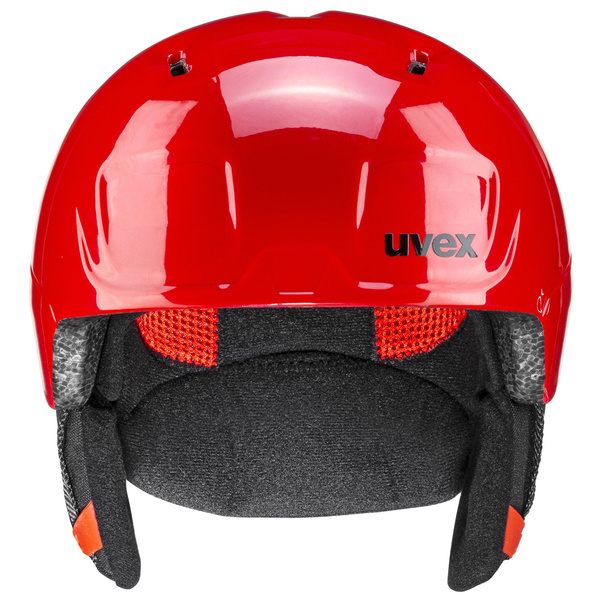 Kask narciarski dziecięcy Uvex Heyya (czerwony)