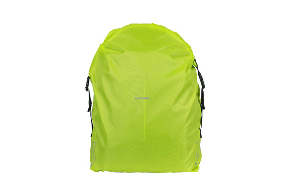 Pokrowiec na sakwę BASIL KEEP DRY AND CLEAN RAINCOVER VERTICAL, wodoodporny, pionowy neon yellow (NEW)