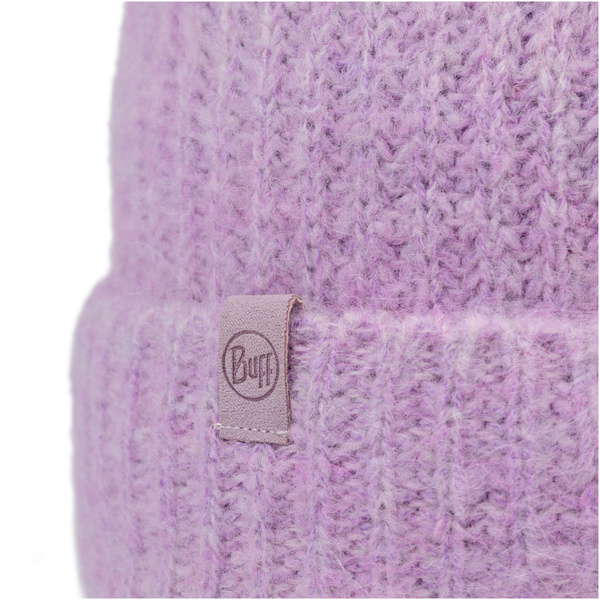 Czapka BUFF KNITTED BEANIE IRNA PURPLE LILAC