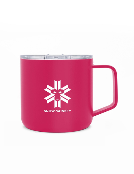 Kubek termiczny Snow Monkey Booster Magenta