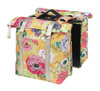 Sakwa podwójna BASIL BLOOM FIELD DOUBLE PANNIER BAG MIK 28-35L, MIK System (ready to go) honey yellow