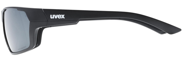 Okulary Uvex Sportstyle 233 P (czarny mat | srebrne soczewki Polavision® litemirror S3)