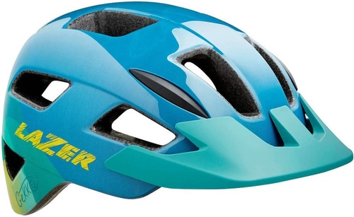 Kask dziecięcy Lazer Gekko Blue Yellow