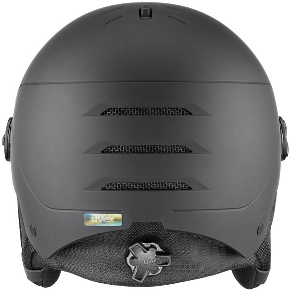 Kask narciarski Uvex Wanted Visor Pro V (czarny)