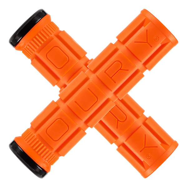 Chwyty LIZARDSKINS OURY V2 z pojedynczą obejmą (pomarańczowe)