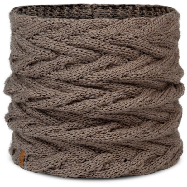 Bandana BUFF KNITTED & FLEECE NECKWARMER CARYN COBBLESTONE