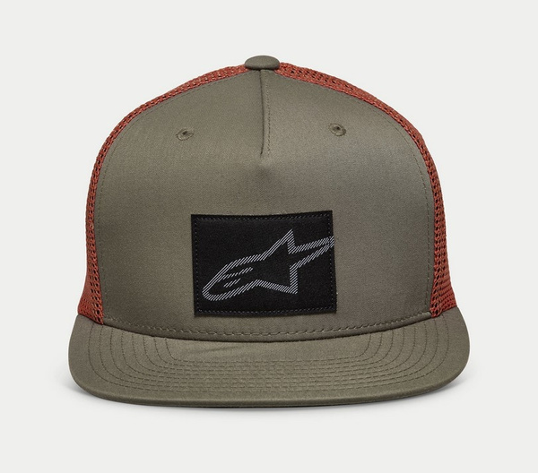 Czapka z daszkiem ALPINESTARS SUSSED TRUCKER (szaro-pomarańczowa)