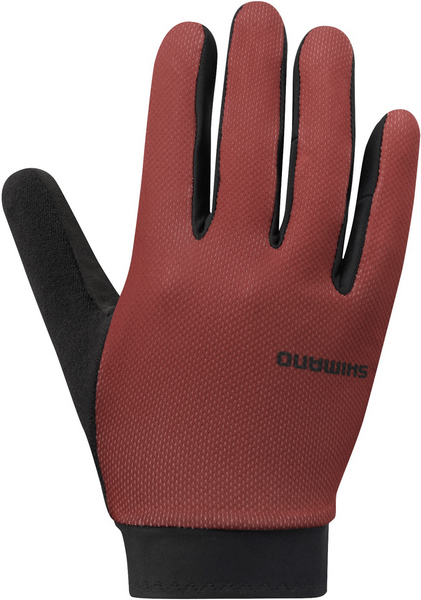 Rękawiczki długie Shimano Explorer FF (czerwone)