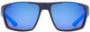 Okulary Uvex Sportstyle 233 P (granatowy mat | niebieskie soczewki Polavision® litemirror S3)